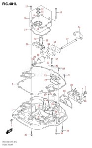 DF250 From 25003F-710001 (E01 E40)  2017 drawing ENGINE HOLDER (DF250Z:E01)