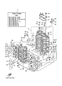 LZ200NETOX drawing CYLINDER--CRANKCASE-1