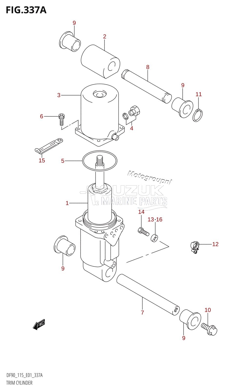 TRIM CYLINDER