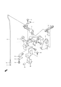 DF 60A drawing Clutch Shaft