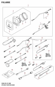 DF20A From 02002F-710001 (P01 P40)  2017 drawing OPT:MULTI FUNCTION GAUGE (DF20AR:P01)