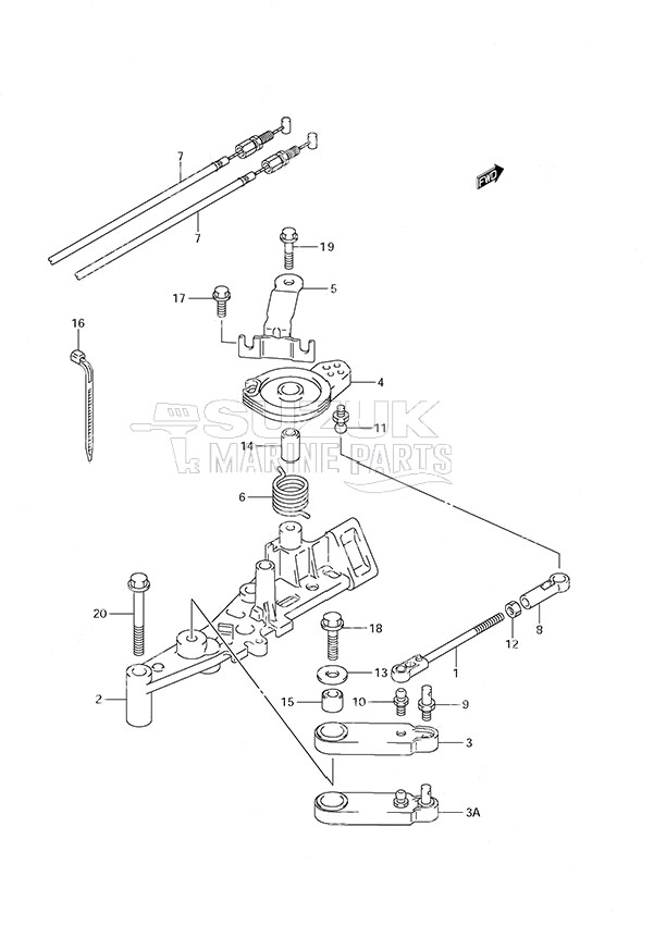 Throttle Rod