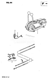 DT75 From 07501-301001 till 302337 ()  1978 drawing OPT : REMOTE CONTROL