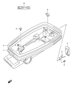 DT5 From 00503-971001 ()  1988 drawing LOWER COVER (DT5Y)