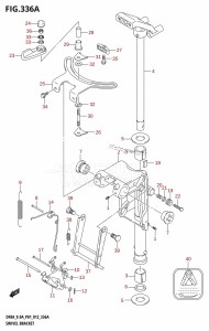 DF9.9A From 00994F-210001 (P03)  2012 drawing SWIVEL BRACKET (DF8A:P01)