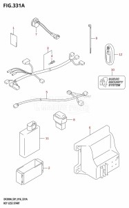 DF200AZ From 20003Z-610001 (E03)  2016 drawing KEY LESS START (DF200AT:E01)