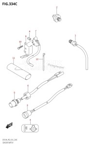 DF9.9A From 00994F-610001 (P03)  2016 drawing SENSOR /​ SWITCH (DF9.9A:P03)