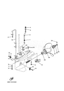 F80BETL drawing LOWER-CASING-x-DRIVE-2