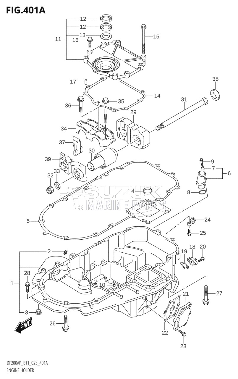 ENGINE HOLDER