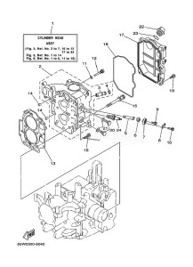 F25A drawing CYLINDER--CRANKCASE-2