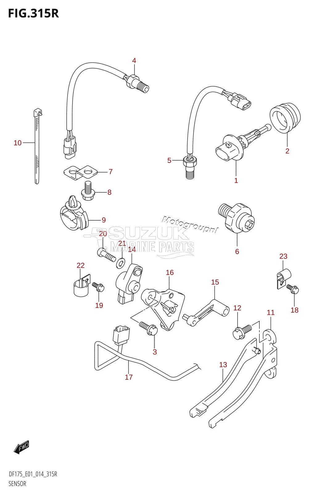 SENSOR (DF175ZG:E01)