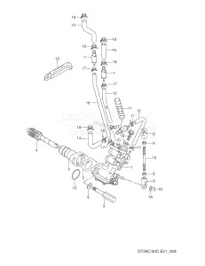 DT25C From 02507-461001 ()  1994 drawing OIL PUMP