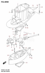 DF350A From 35001F-040001 (E01 E03  -)  2020 drawing DRIVE SHAFT HOUSING ((DF350A,DF325A,DF300B):XX-TRANSOM)