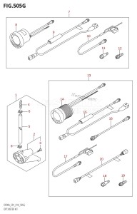 DF80A From 08002F-410001 (E01 E40)  2014 drawing OPT:METER KIT (DF90A:E01)