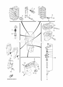 F50DETL drawing MAINTENANCE-PARTS