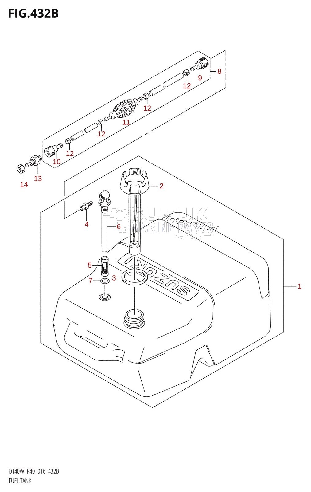 FUEL TANK (DT40W:P90)