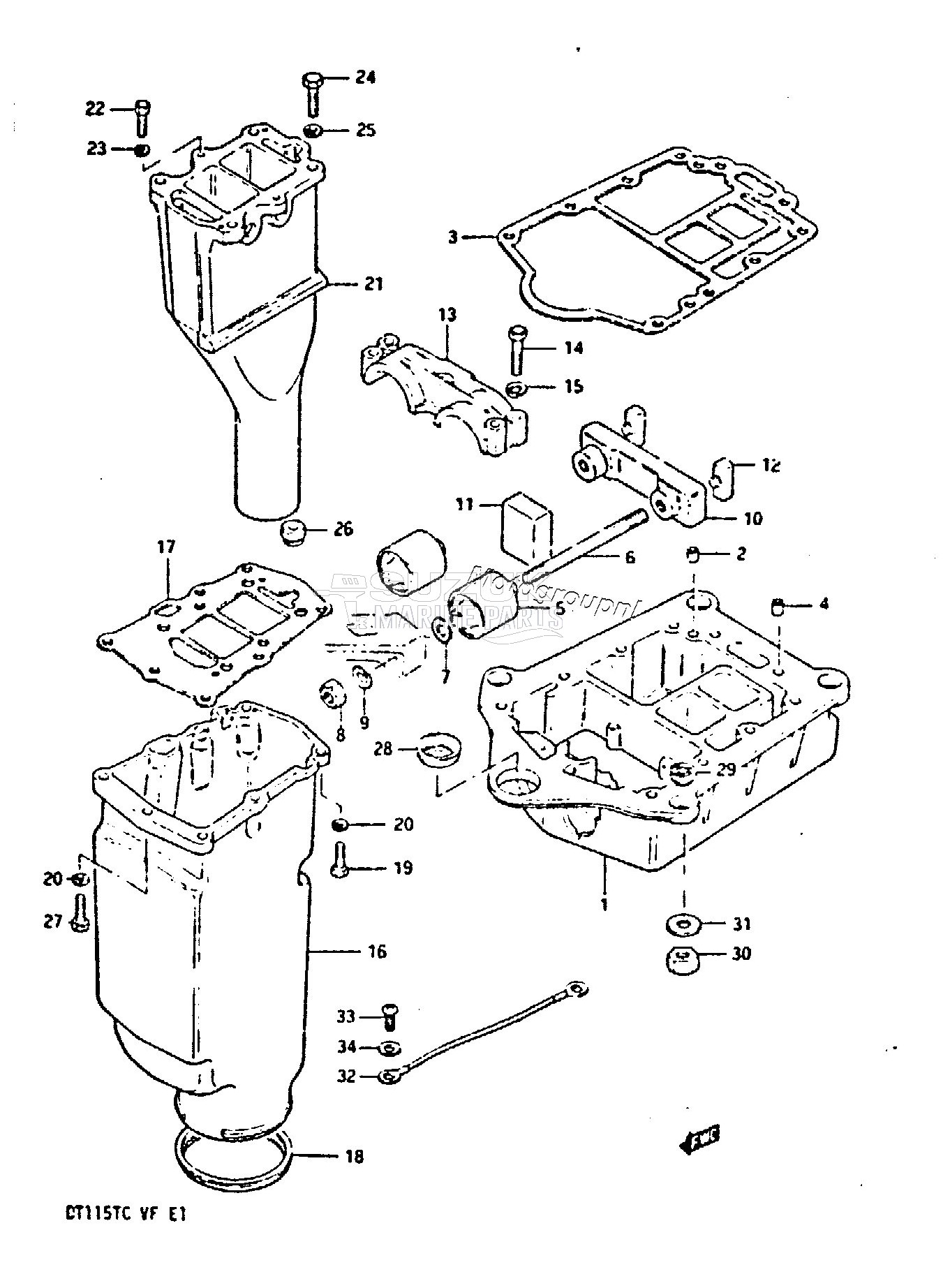 ENGINE HOLDER