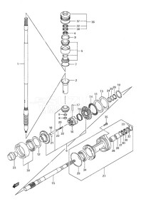 DF 250 drawing Transmision (C/R)