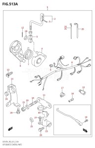 DF9.9 From 00993F-310001 (P03)  2013 drawing OPT:REMOTE CONTROL PARTS