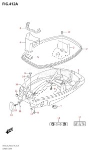 DF4A From 00403F-910001 (P03)  2019 drawing LOWER COVER (DF4A)