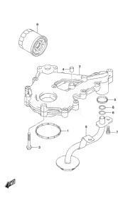 Outboard DF 40A drawing Oil Pump