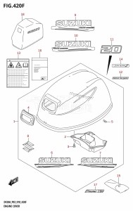 DF9.9B From 00995F-810001 (P03)  2018 drawing ENGINE COVER (DF20AT,DF20ATH)