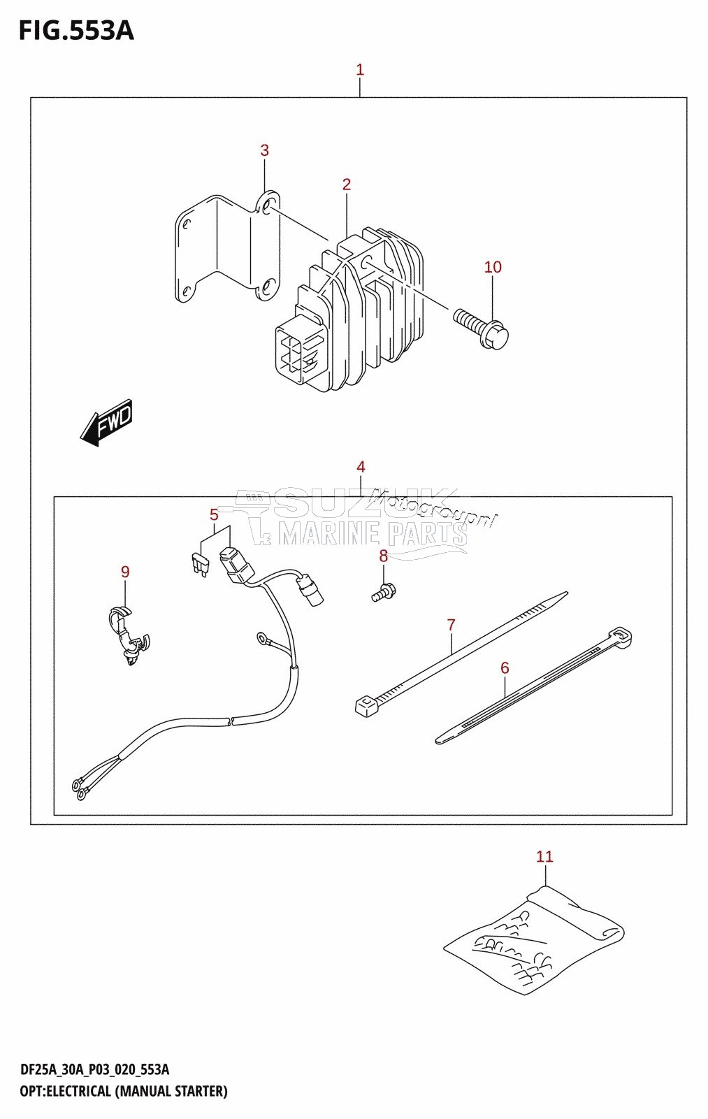 OPT:ELECTRICAL (MANUAL STARTER) (M-STARTER)