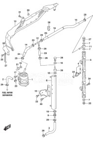 DF 200A drawing Fuel Injector