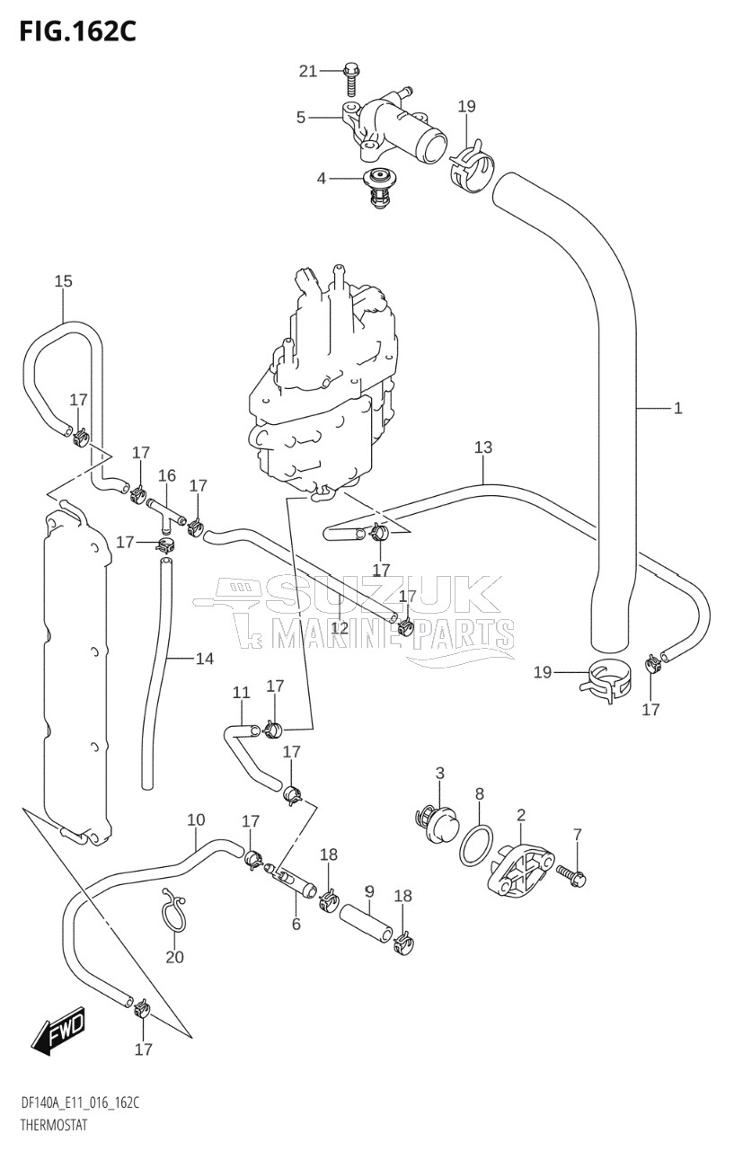 THERMOSTAT (DF115AT:E40)