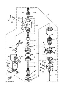 F100CETL drawing STARTER-MOTOR