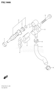 01504F-340001 (2023) 15hp E03-USA (DF15ATH) DF15A drawing FUEL INJECTOR