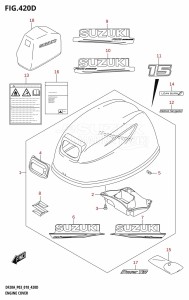 DF9.9B From 00995F-810001 (P03)  2018 drawing ENGINE COVER (DF15ATH)