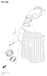 14003Z-610001 (2016) 140hp E01-Gen. Export 1 (DF140AZ) DF140AZ drawing SILENCER (DF140AZ:E40)