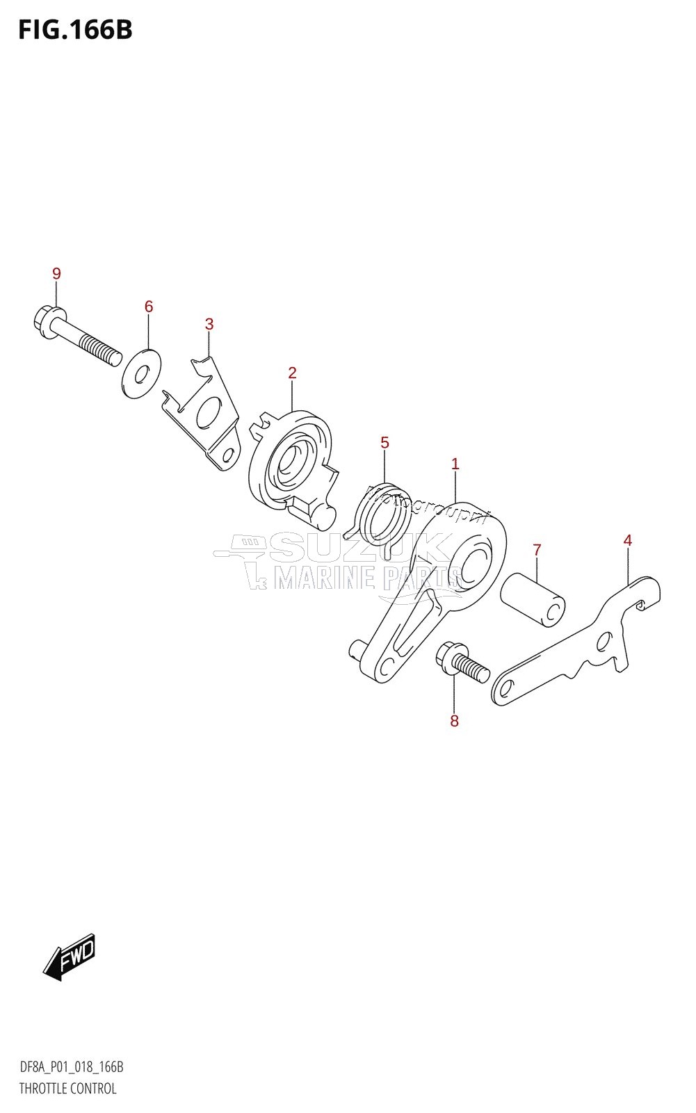 THROTTLE CONTROL (DF8AR,DF9.9AR)