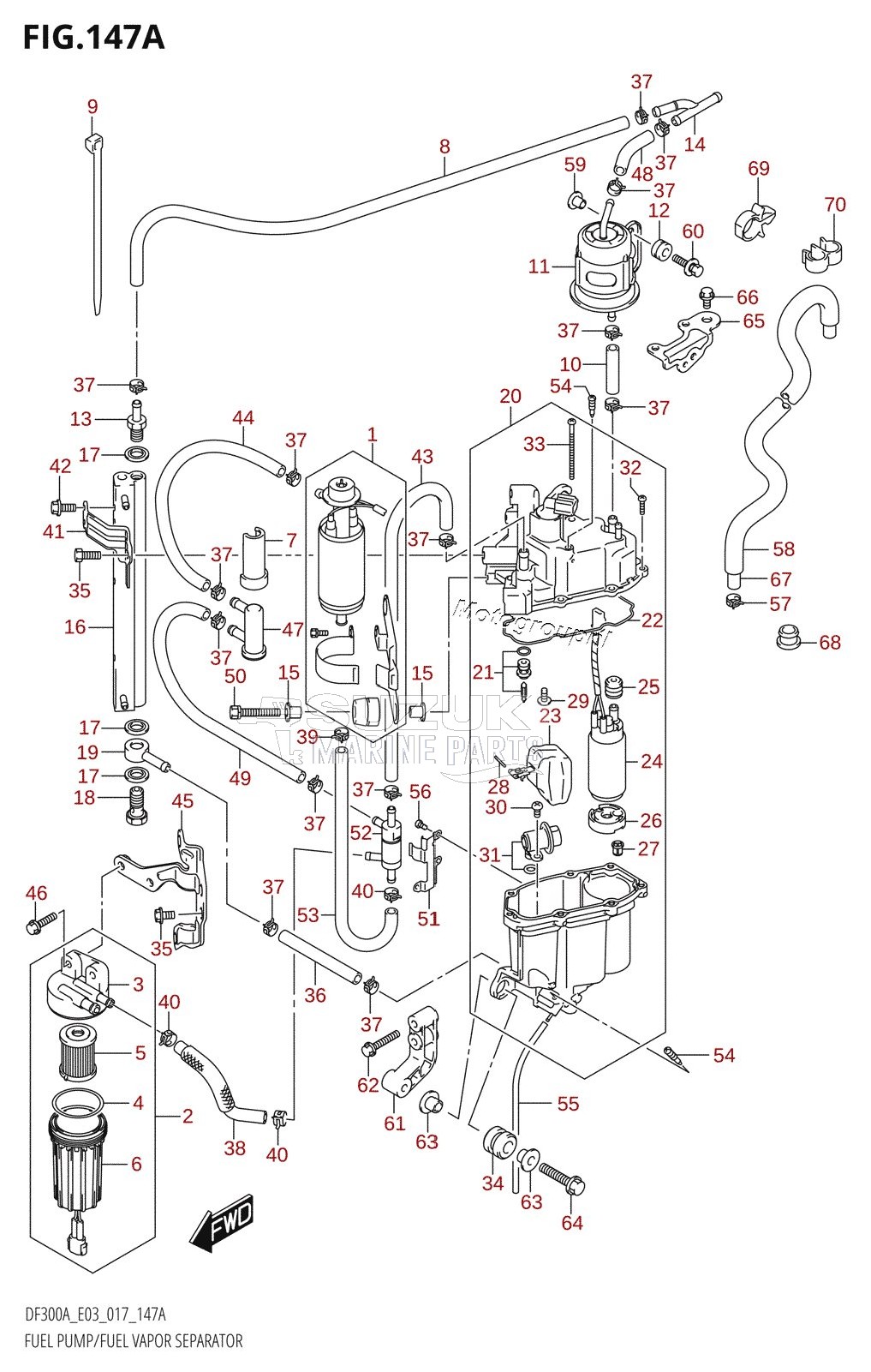 FUEL PUMP /​ FUEL VAPOR SEPARATOR