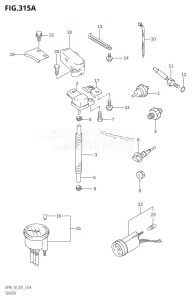 DF40 From 04001F-510001 (E01)  2005 drawing SENSOR