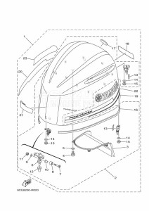 LF300UCA-2017 drawing FAIRING-UPPER