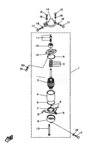 L150A drawing STARTER-MOTOR