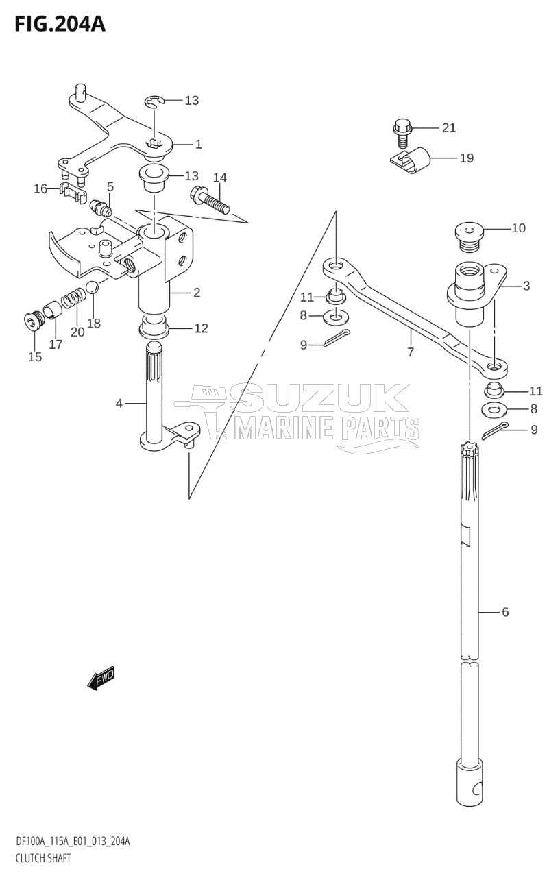 CLUTCH SHAFT