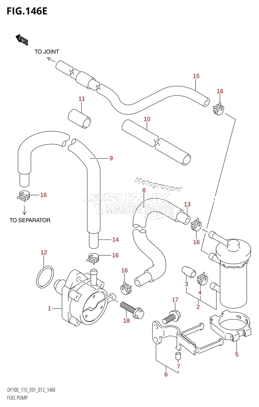 FUEL PUMP (DF115Z:E01)