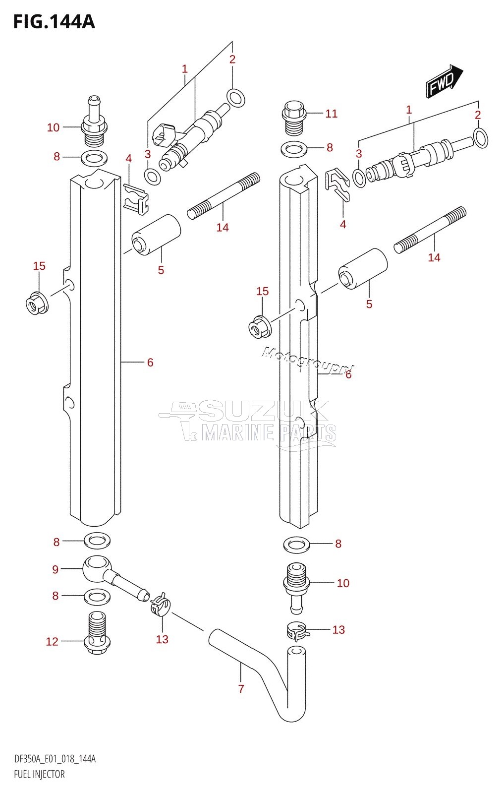 FUEL INJECTOR (E01)