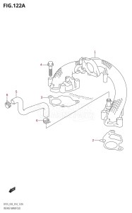 DF25 From 02503F-410001 (E03)  2014 drawing INTAKE MANIFOLD