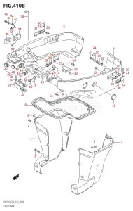 DF200Z From 20002Z-310001 (E03)  2013 drawing SIDE COVER (DF200Z:E03:X-TRANSOM)