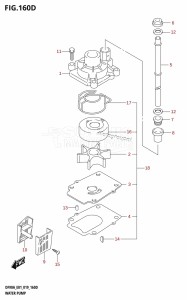 DF90A From 09003F-910001 (E01 E40)  2019 drawing WATER PUMP (DF70A:E40,DF70ATH:E40)