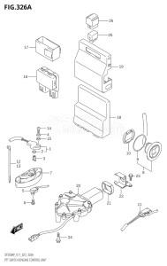 15003P-040001 (2020) 150hp E01 E03 E40-Gen. Export 1 - USA (DF150AP  DF150AP) DF150AP drawing PTT SWITCH / ENGINE CONTROL UNIT