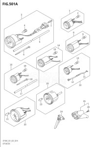 10005F-340001 (2023) 100hp E01-Gen. Export 1 (DF100C) DF100C drawing OPT:METER