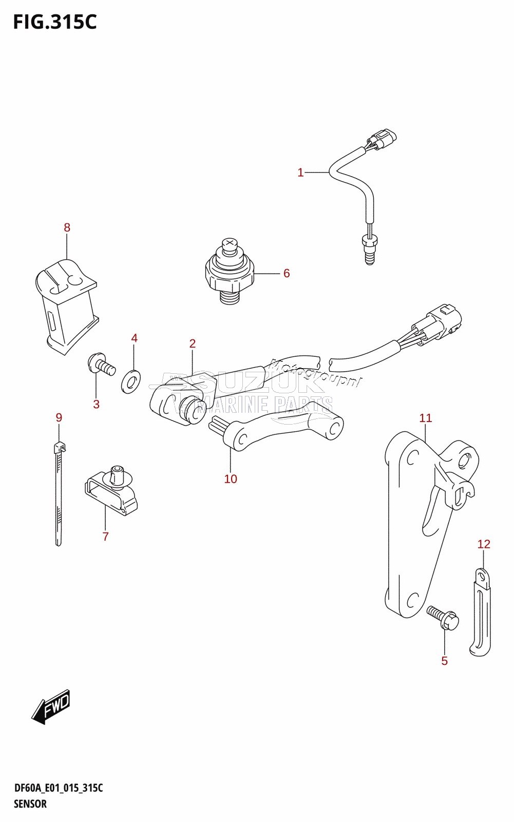 SENSOR (DF40ATH:E01)