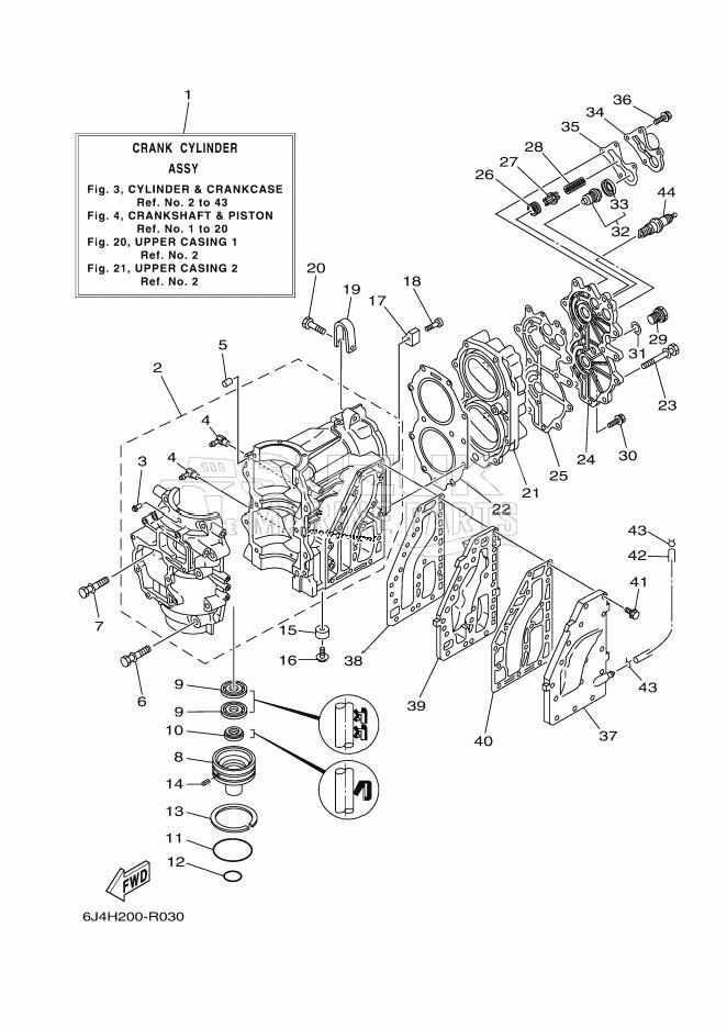 CYLINDER--CRANKCASE