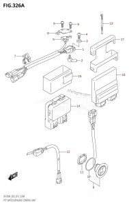 DF200AZ From 20003Z-510001 (E03)  2015 drawing PTT SWITCH /​ ENGINE CONTROL UNIT