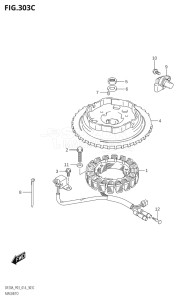 02002F-410001 (2014) 20hp P03-U.S.A (DF20A  DF20AR  DF20AT  DF20ATH) DF20A drawing MAGNETO (DF20A:P03:M-STARTER)